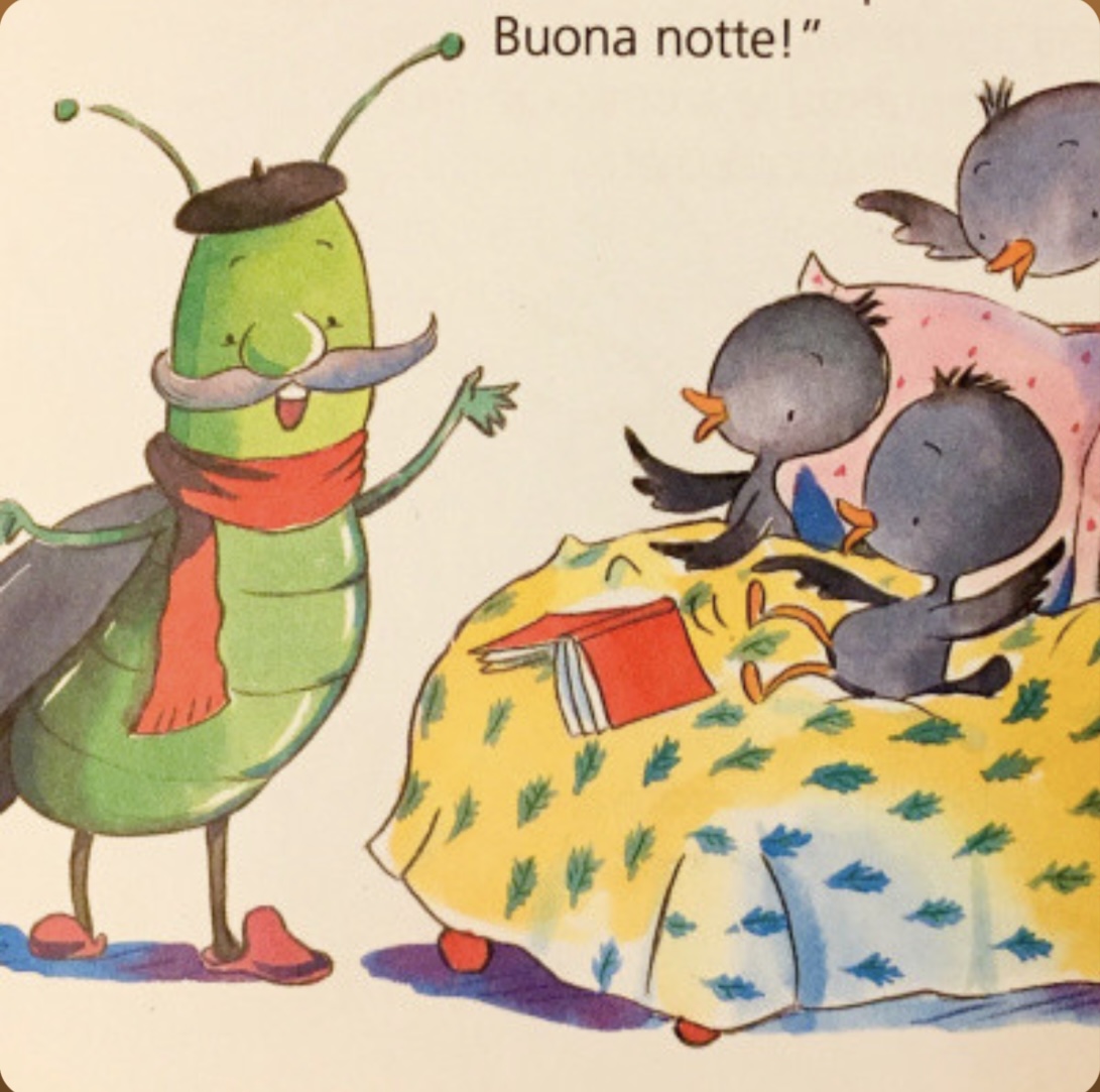 La furbizia del grillo Amedeo  (3+ anni) – tratta da “Fate, Principi e Principesse, il Librone delle&nbsp;Fiabe”