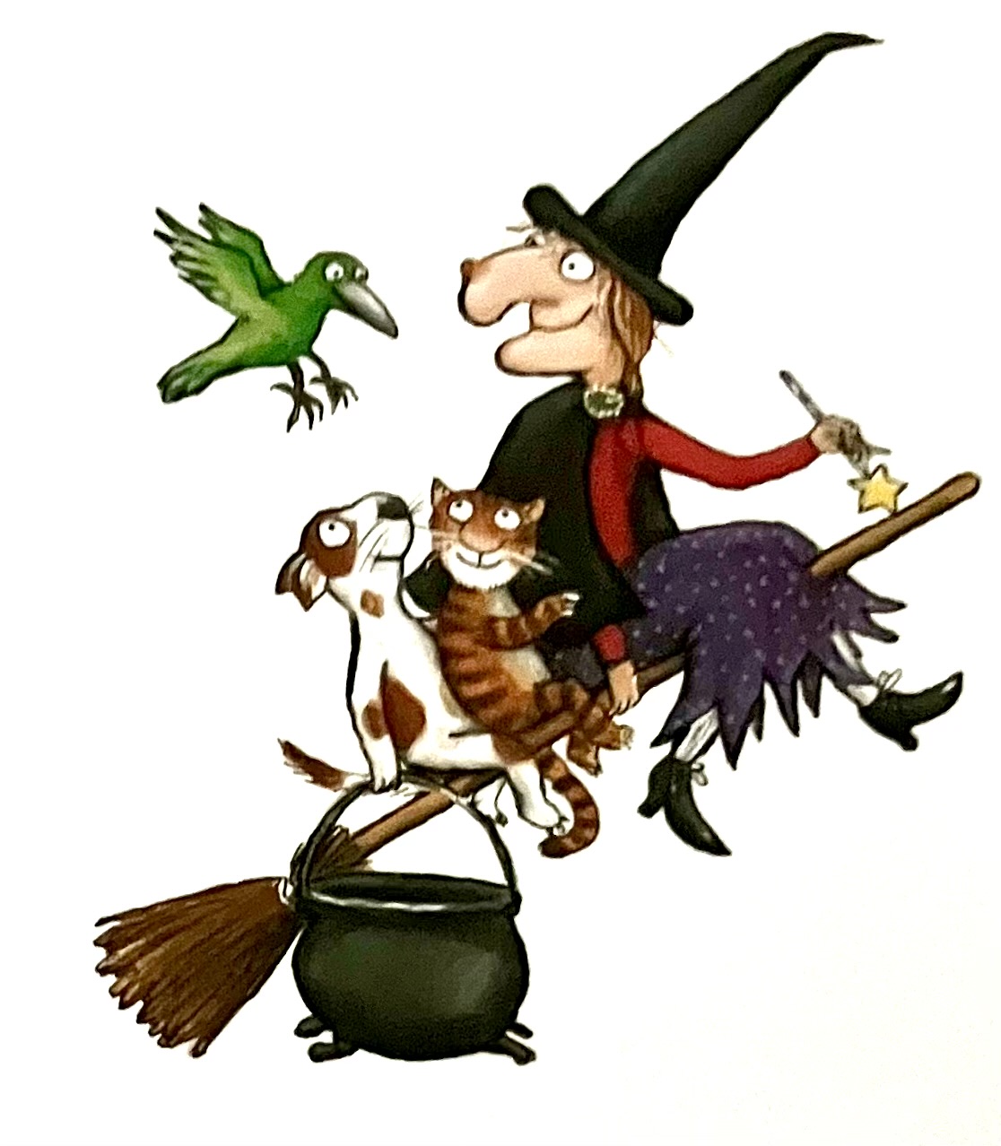 La Strega Rossella (+4 anni) – tratta dal&nbsp;Gruffalò